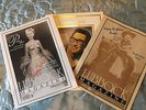BUDDY HOLLY LUBBOCK MAGAZINES X 3, ONE SIGNED BY PEGGY SUE ACROSS FRONT.
