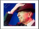 LEONARD COHEN - MUSIC LEGEND - ORIGINAL HAND SIGNED AUTOGRAPH