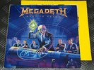 Megadeth 'Rust In Peace' 1st Press UK '90 Original LP +Inner Rare VG+ Mustaine