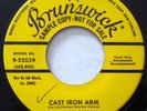BRUNSWICK 55039 Peanuts Wilson orig PROMO Rockabilly 45 Mint Minus Cast Iron Arm
