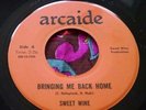 Rare Hard Rock Fuzz Psych Bonehead Private 45 Sweet Wine Bringing Me Back HEAR