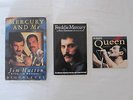 QUEEN - FREDDIE MERCURY  :  3 X BOOKS INCL. HARDBACK / BIOGRAPHY  -  FREE UK P&P