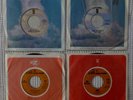JONI MITCHELL Orig 45s Help Me Big Yellow Taxi Carey Court And Spark w/ Sleeves