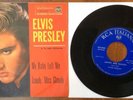 ELVIS PRESLEY - MY BABY LEFT ME SINGLE RCA ITALIANA 45N 0520 BLUE LABEL 1956