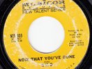 NORTHERN SOUL POPCORN 45 EKO NOW THAT YOU'VE GONE / ALL MY LOVE MUSICOR HEAR