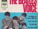 BEATLES Voice German Odeon 41647 PS EP 1964 rare  exc+