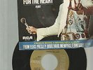 ELVIS PRESLEY + picture sleeve FOR THE HEART / HURT RCA VICTOR PB-10601 stereo