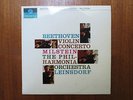 SAX 2508 - RED LABEL - MILSTEIN : BEETHOVEN VIOLIN CONCERTO – RARE LP  