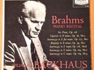 UK LONDON CS6021 FFSS STEREO BB WILHELM BACKHAUS  BRAHMS PIANO RECITAL RARE NICE