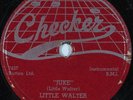 HEAR Blues 78 rpm LITTLE WALTER Juke b/w Can't Hold on Much Longer CHECKER 758