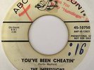 THE IMPRESSIONS - YOU'VE BEEN CHEATIN' - ABC PARAMOUNT W/DEMO