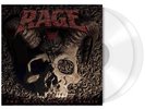 RAGE THE DEVIL STRIKES AGAIN 2xLP RECORD CLEAR VINYL LIMITED EDITION OF 200 