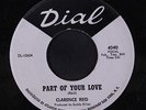 CLARENCE REID: Part Of Your Love / Gimme A Try 45 (dj) Soul