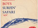 BEACH BOYS Surfin Safari / 409 RARE Denmark 45 UNIQUE danish p/s surf r&r LISTEN