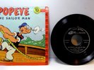 POPEYE THE SAILOR MAN / SCUFFY THE TUGBOAT - JACK MERCER - Golden 45 + PS (1959)