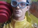 Devo Action Figure with Whip & Energy Dome Hat (has been opened) WHIP IT