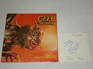 OZZY OSBOURNE SIGNED CARD Shot In The Dark UK 7