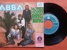 ABBA-HONEY HONEY/RING RING RARE YUGOSLAVIAN 7'' PS 1974 UNIQUE LABEL