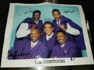 The Contours - Do You Love Me (Now That I Can Dance) Signed Autographed Photo