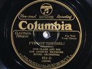 78 RPM -- Don Clark Orch. (Bing Crosby's first 78), Columbia 824, E- / V+  Jazz