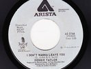 Debbie Taylor - I Don't Wanna Leave You / Just Don't Pay (Soul, 45)
