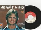 - Claude François RARE 45t made in Madagascar Je vais à Rio