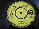 THE FRONT LINE I Don't Care 1965 ATLANTIC  DEMO COPY  superb EX+