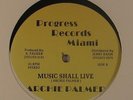 Archie Palmer - Music Shall Live/Be My Girl 12