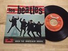 RARE FRENCH THE BEATLES EP POLYDOR MY BONNIE 2nd SLEEVE