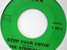 THE STRINGBEANS Stop Your Cryin' & Starbright 45 RARE GINA GROUP