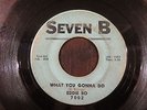 EDDIE BO 45 What You Gonna Do/Fallin In Love SEVEN B  r&b funk nola soul