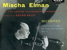 Decca LXT5068 - Beethoven - Violin Concerto - Mischa ELMAN - Georg SOLTI