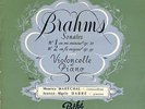 Pathe DTX 127 - Brahms - Cello Sonatas - Maurice MARECHAL - Jeanne-Marie DARRE