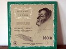 GEORGES ENESCO & CHAILLEY RICHEZ / hommage a JS BACH / RARE FR DECCA ONLY / EX-