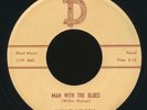 WILLIE NELSON 1959 his 2nd 45 MAN WITH THE BLUES / D Rec / NMint / HEAR IT 