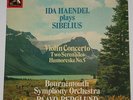 HAENDEL / BERGLUND - PLAYS SIBELIUS LP HMV ASD 3199 ED1 B/W Stamp  Made in GB