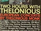 Thelonious Monk-Two Hours With Thelonious-Riverside 460/461-2LP SET
