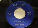 Obscure Dreamy female pop psych 45 Jennifer Potter If five years pass NM- LISTEN
