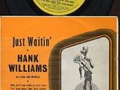 HANK WILLIAMS = [EP] Luke The Drifter: Just Waitin' = EX/NEAR MINT = MGM 551 = H