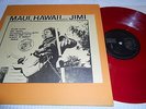 jimi hendrix  maui hawaii  boody red vinyl   tmoq  rare