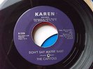 NORTHERN SOUL--THE  CAPITOLS - DON'T  SAY  MAYBE  BABY - KAREN  RECORDS