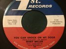 MARY MILLER You Can Knock On My Door/Back To You 45 1st popcorn teen Memphis mp3