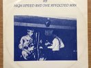 High Speed & The Afflicted Man Get Stoned Ezy  UK LP DIY BONK 1982