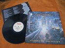 HEATHEN - VICTIMS OF DECEPTION / ROADRACER RO / 1991 NL LP OIS / RARE