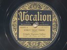 78 RPM -- Cripple Clarence Lofton, Vocalion 02951, E+  Blues - Jazz