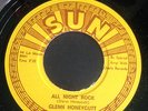HEAR  Rare Rockabilly RE  GLENN HONEYCUTT - ALL NIGHT ROCK - SUN French re 45