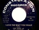  Rock 45 - Tony Rivers/Castaways - I love the way you walk - Mint-