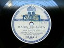 GAROTO Arg ODEON 196424 BRAZIL 78rpm MANDOLINA/CAVAQUINHO