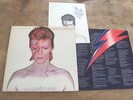 DAVID BOWIE - ALADDIN SANE LP UK 1st FAN CLUB CARD Gatefold+ Inner 3T 3T SUPERB