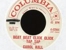 CAROL HALL Beat Beat Click Click Tap Tap on Columbia Promo R&B Popcorn 45 Hear